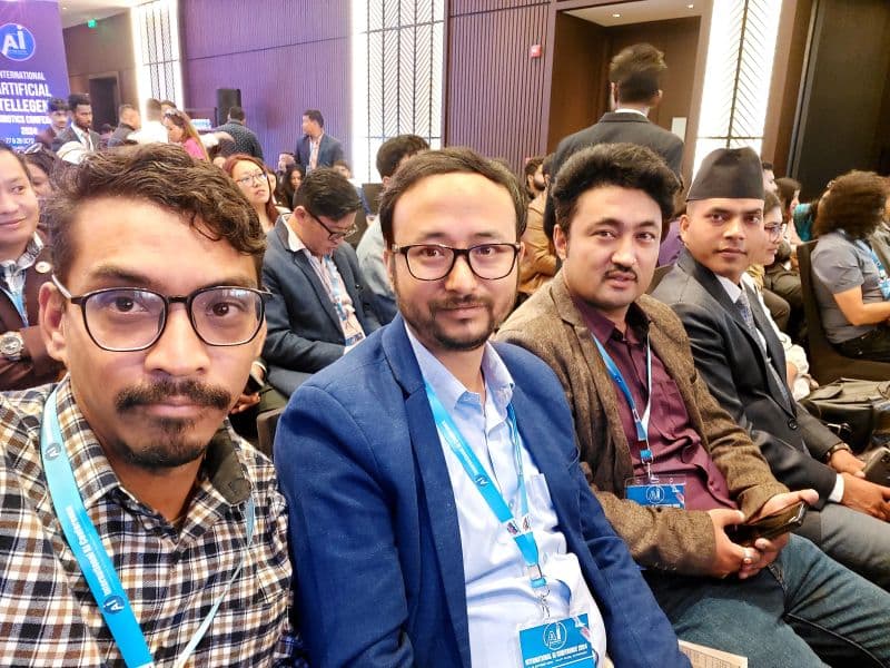 Attendees at the International AI and Robotics Conference
