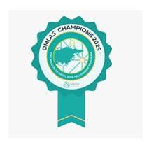 OMLAS Champions 2025 badge